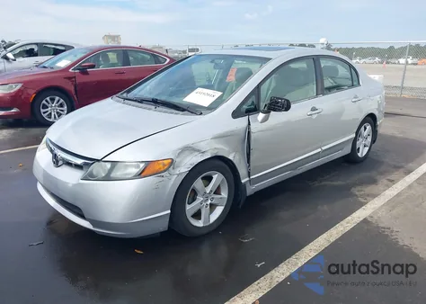 2006 Honda Civic Ex z USA, uszkodzony, nr VIN 1HGFA16856L025298